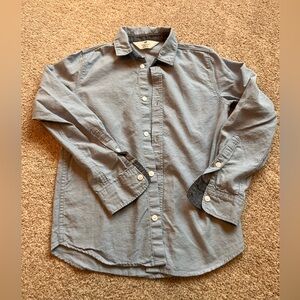 Boys button down chambray dress shirt